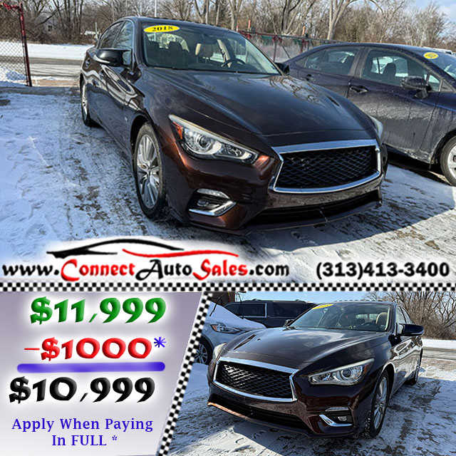 2018 INFINITI Q50 LUX